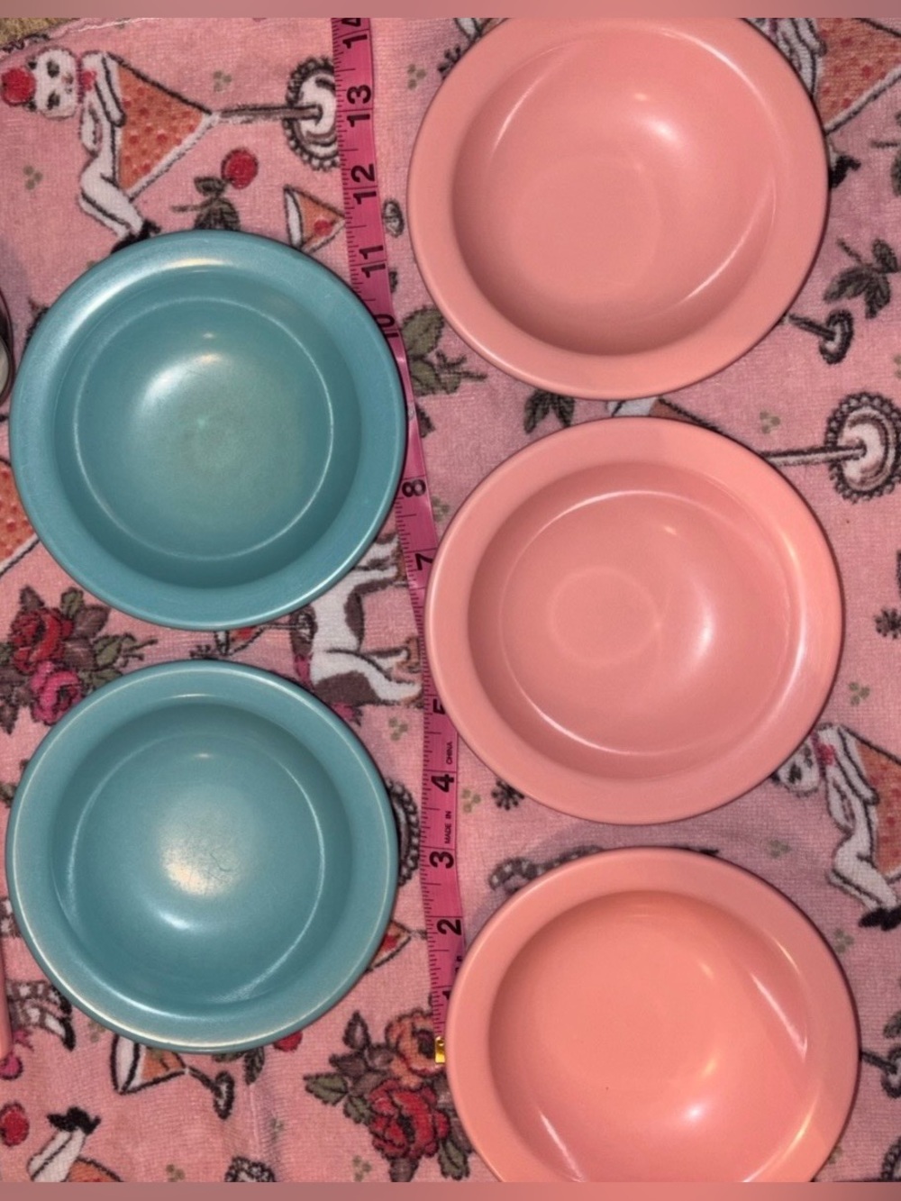 Vintage Boonton Melamine Mini Bowls
